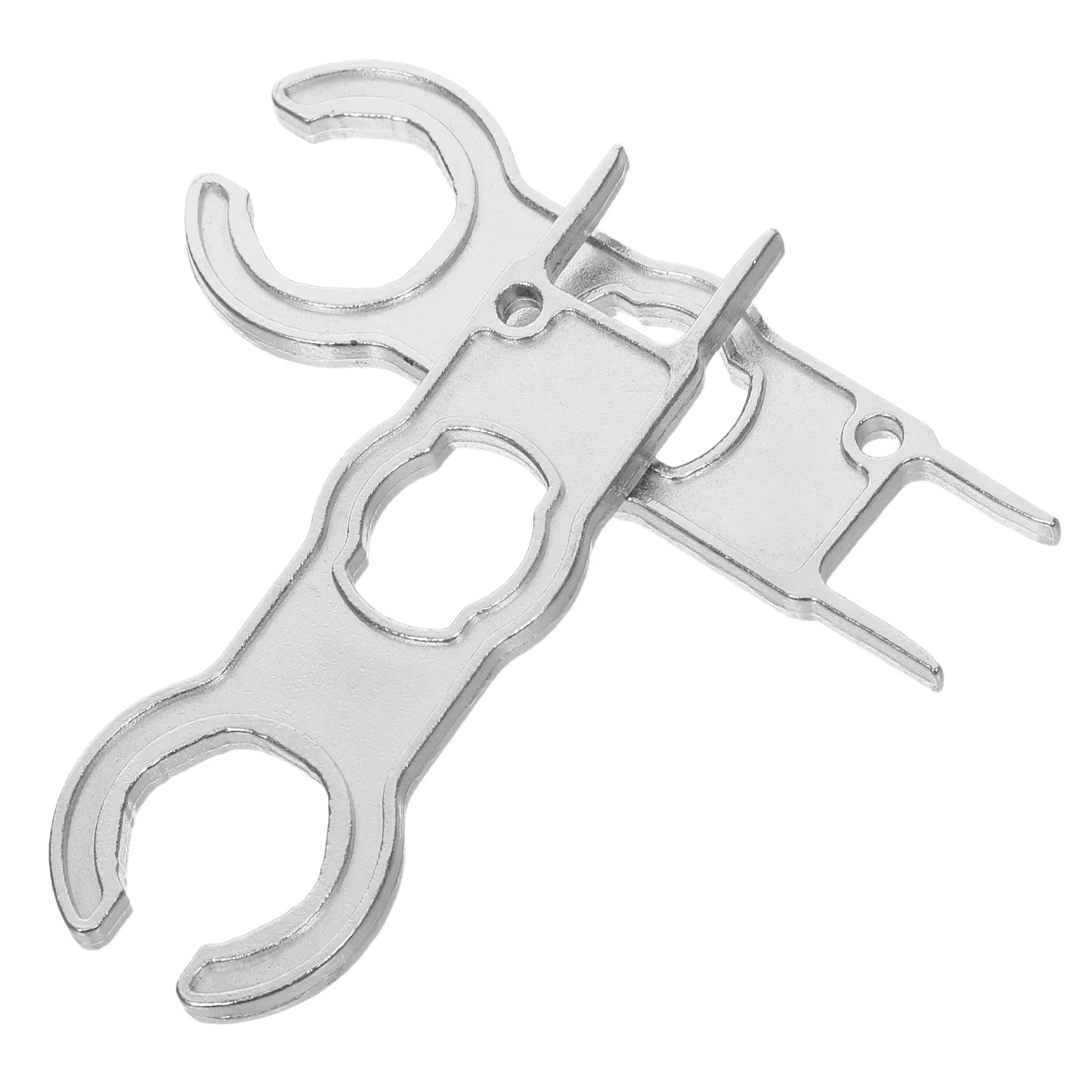 1Pair Solar Connector Spanner Wrench Zinc Alloy Multifunctional Manual Tool for Disassembly Installation Maintenance