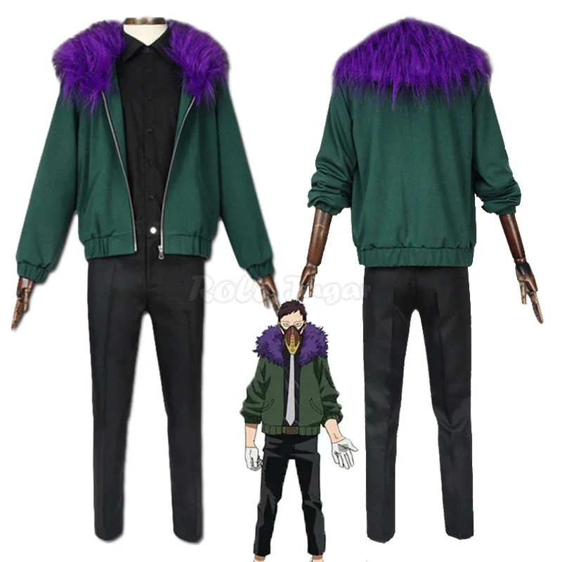 Boku no Hero Academia Overhaul Chisaki Kai Cosplay Costume Japan Anime My Hero Academia Men Jacket Pant Uniform C126X71 AS2017