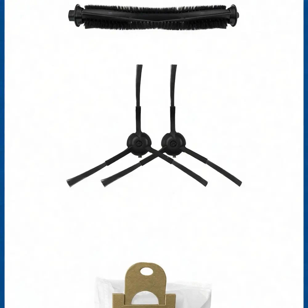 Maintenance Accessory Kit For Proscenic M7 Pro Vacuum Spare Parts Filter Side Brush Mop Pads Main Roller Dust Bag