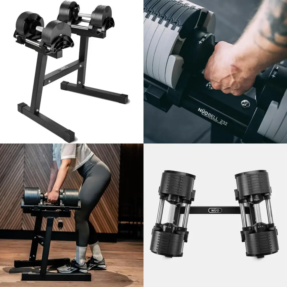 Soporte de suelo Nuobell compatible con mancuernas ajustables Nuobell - Fabricante original