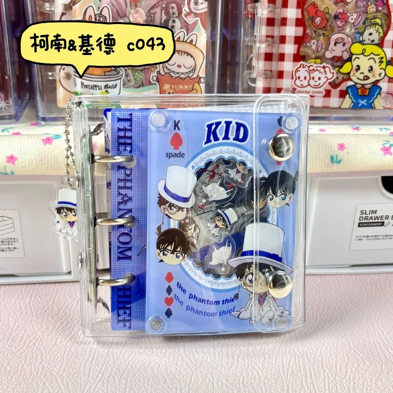 شعبية أنيمي هاتسون ميكو المحقق كونان الاكريليك هزة مقاتلة كتاب ، A8 بطاقة كتاب اليدوية ألبوم بها بنفسك ، الكرتون تخزين ستار بطاقة