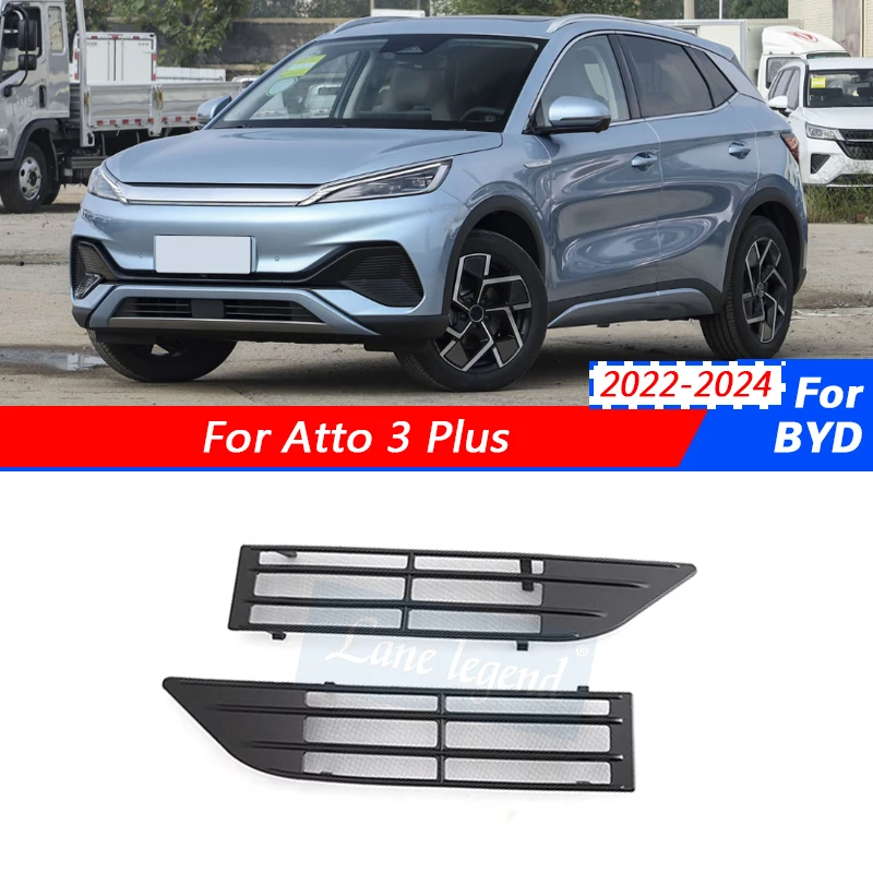 

High Quality Front Grille Net Cover Automobile Net Car Accessories Durable for Byd Atto 3 2022-2024 Exterior Accessories