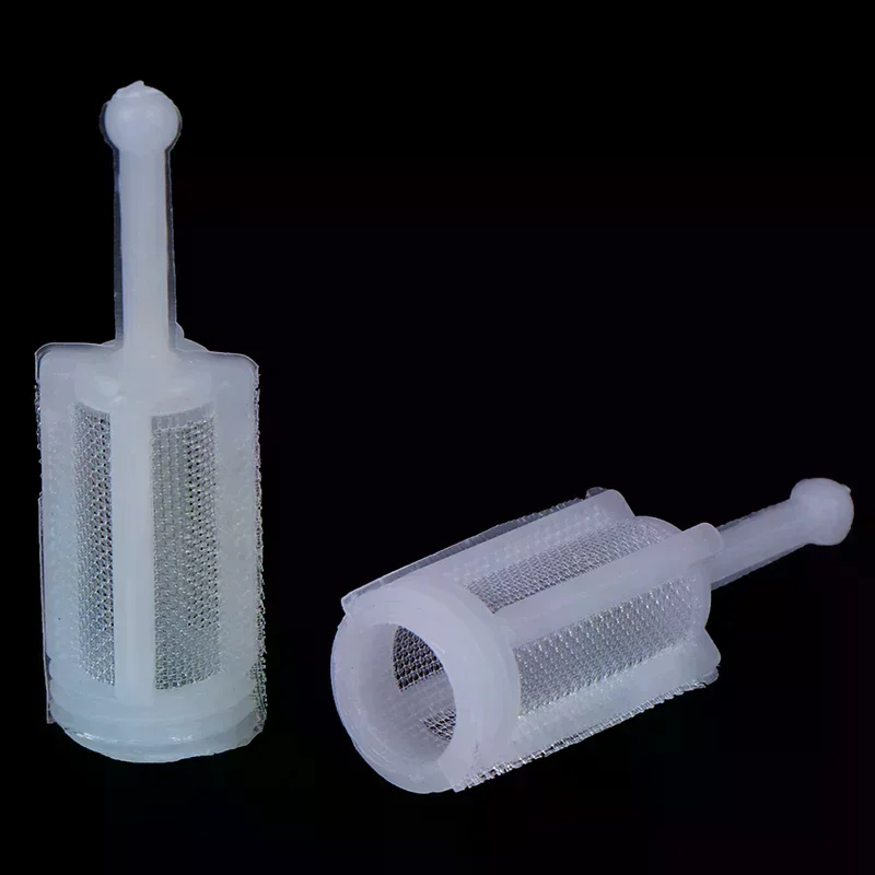 10pcs Plastic Gravity Type Spray Spray Filter Pot Diameter 11mm