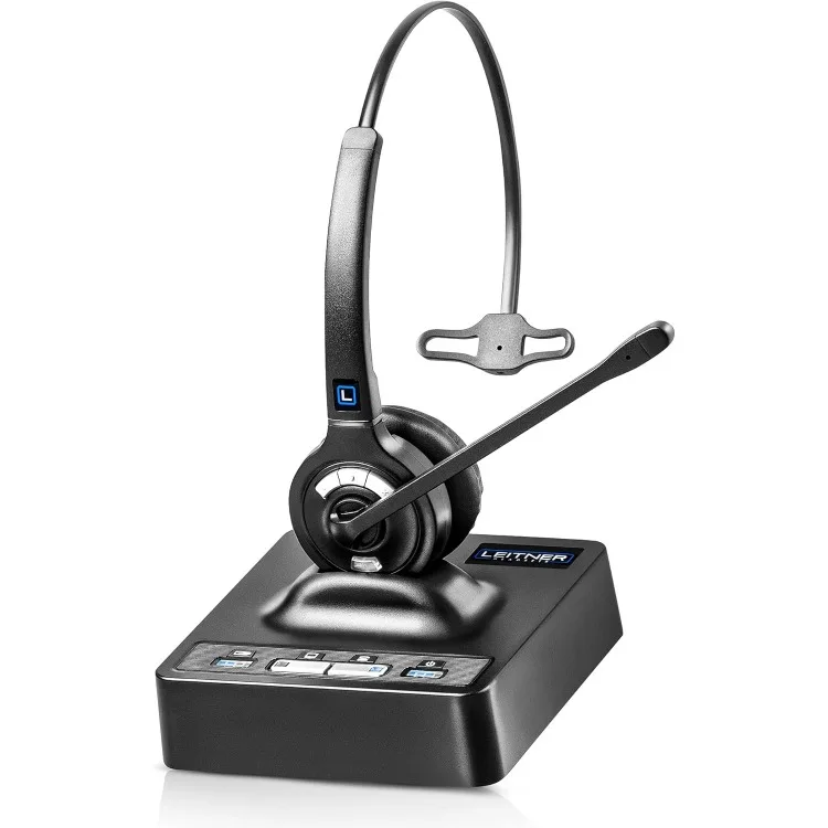 

LH270 2-in-1 Wireless Office with Mic – Computer and Telephone Headset – Phone Headsets for Office Phones