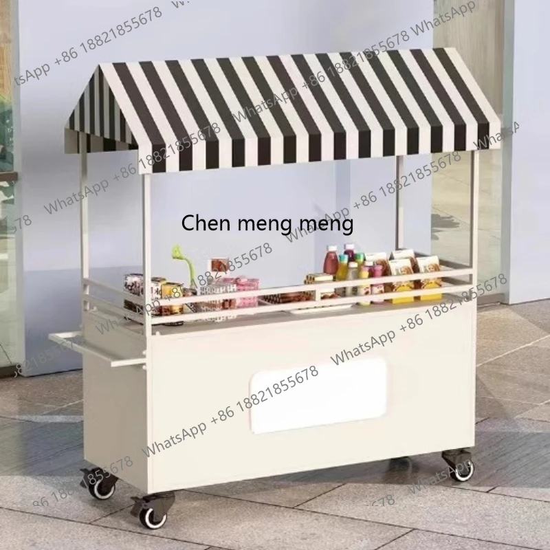 

Stall trolley night market movable street stall snacks commercial market stall truck