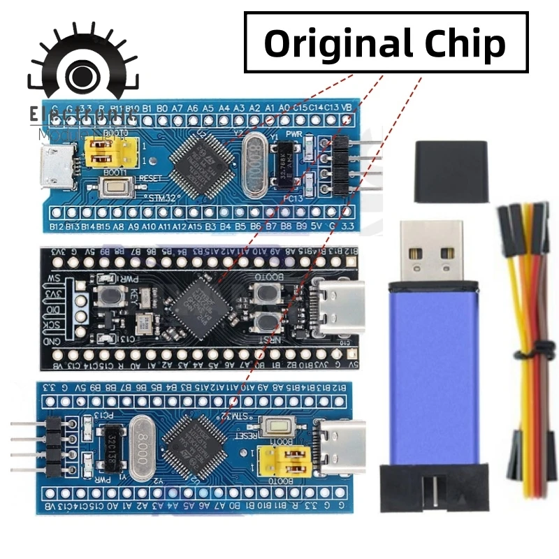 Модуль-8 ST LINK STM32F103C8T6 V2 Mini STM8 STM32 Eeprom Программатор с крышкой Блок питания St-link Симулятор кабеля Лабораторная загрузка Модуль-8 ST LINK STM32F103C8T6 V2 Mini STM8 STM32 Eeprom Программатор с крышкой Блок питания St-link Симулятор кабеля Лабораторная загрузка