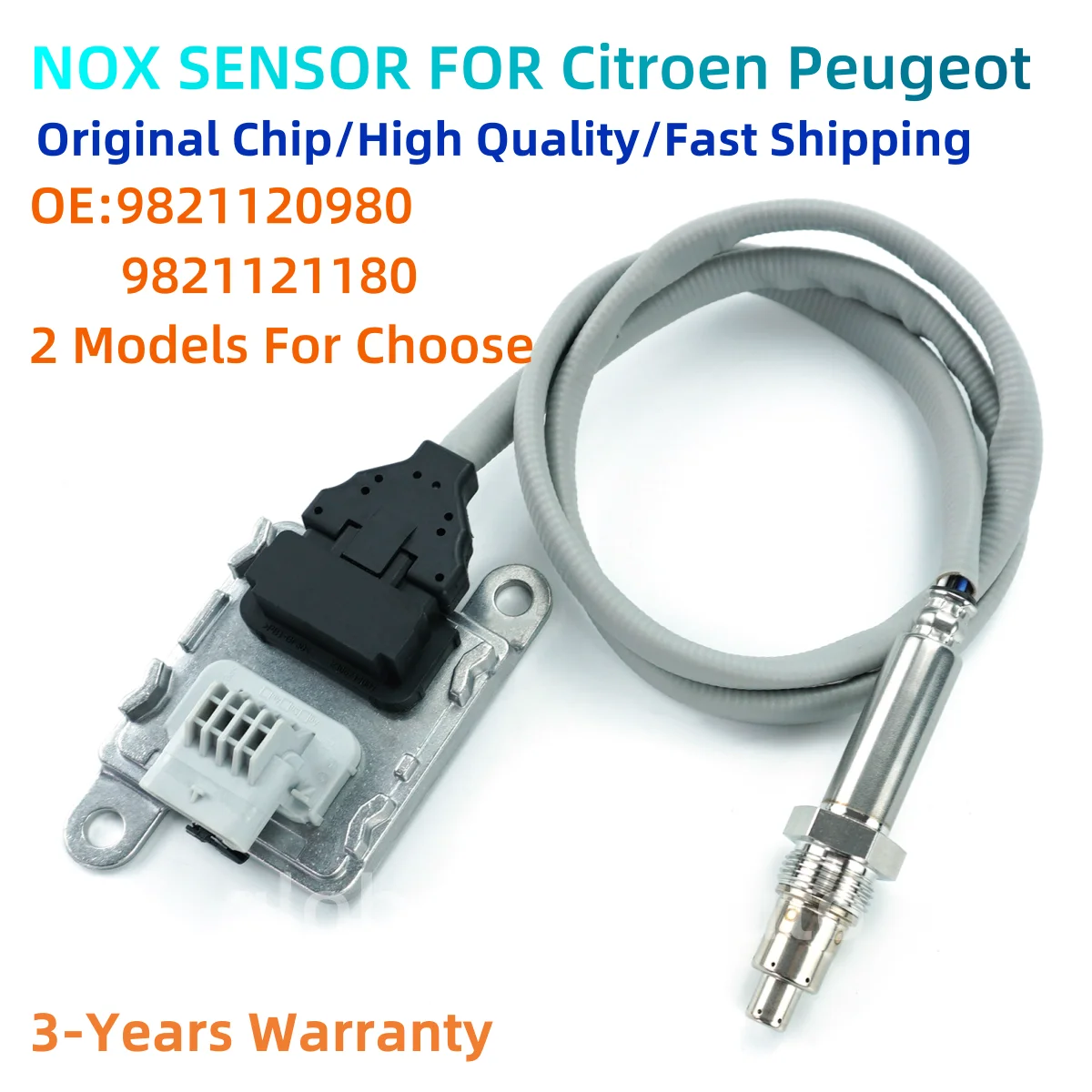 

9821120980/9821121180 Original New Nitrogen Oxygen Sensor NOx Sensor For Citroen C3 C4 5008 Peugeot 208 308 1.6 2.0 HDi BlueHDi