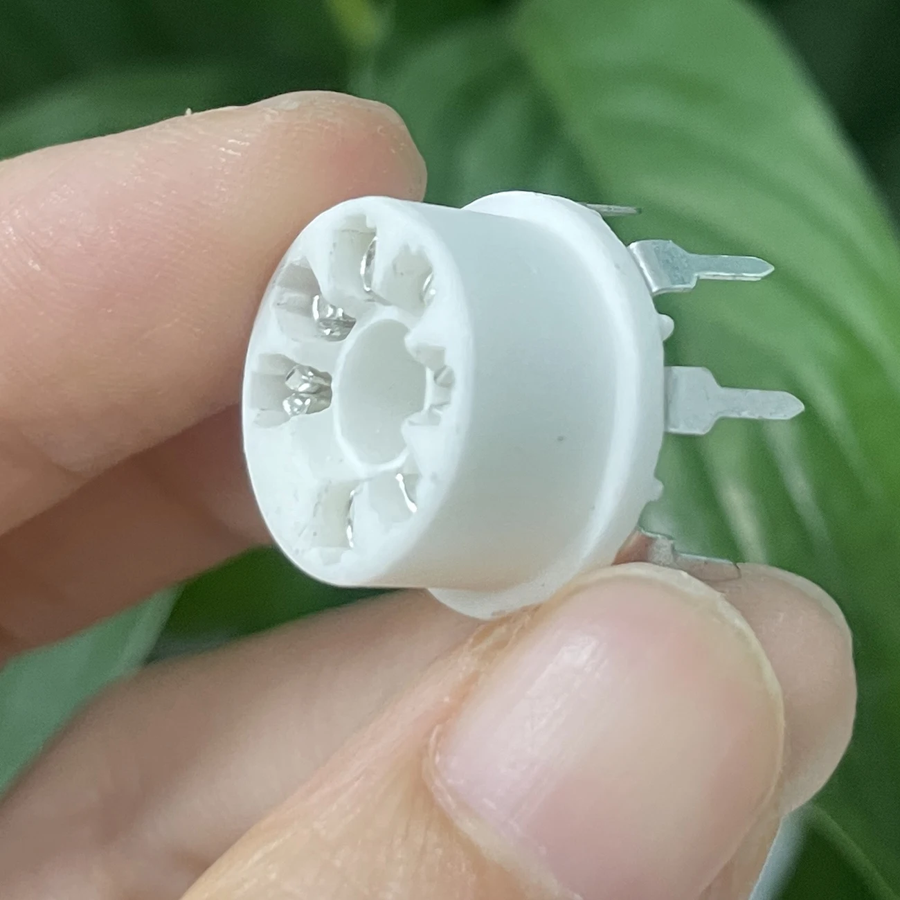 JEMOSA B7G 7Pin Ceramic Tube Socket GZC7-1B-Y For 6AU6 EAA91 EF95 6C4 6X4 6AQ5 6AV6 EC92 6Z4 Hifi Vintage Tube AMP DIY PCB Mount