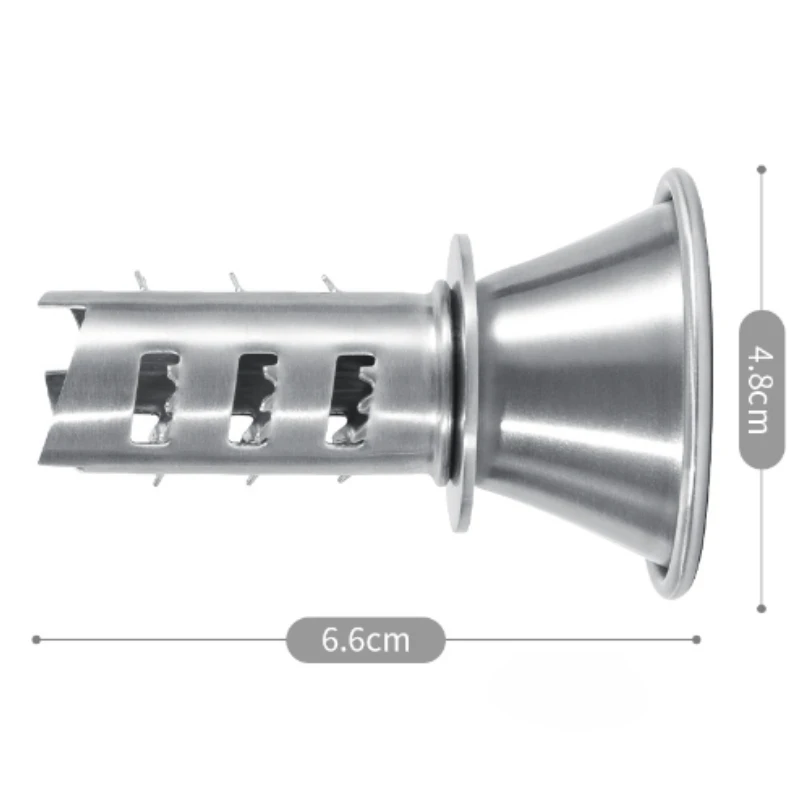 1pc Lemon Juicer Stainless Steel Thickened Durable Portable Hand Squeeze Fruit Tool Kitchen Gadgets