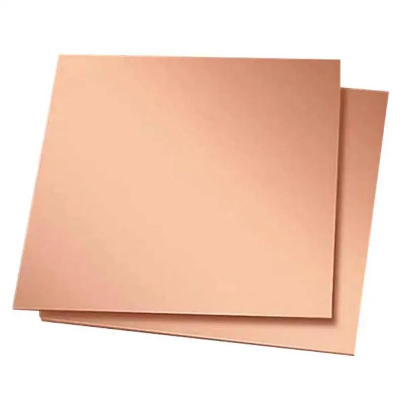 1 PZ di spessore 0.25-8mm 99.9% purezza piastra di lamiera di rame/Piastra di lamiera di metallo Bello comportamento meccanico e stabilità termica