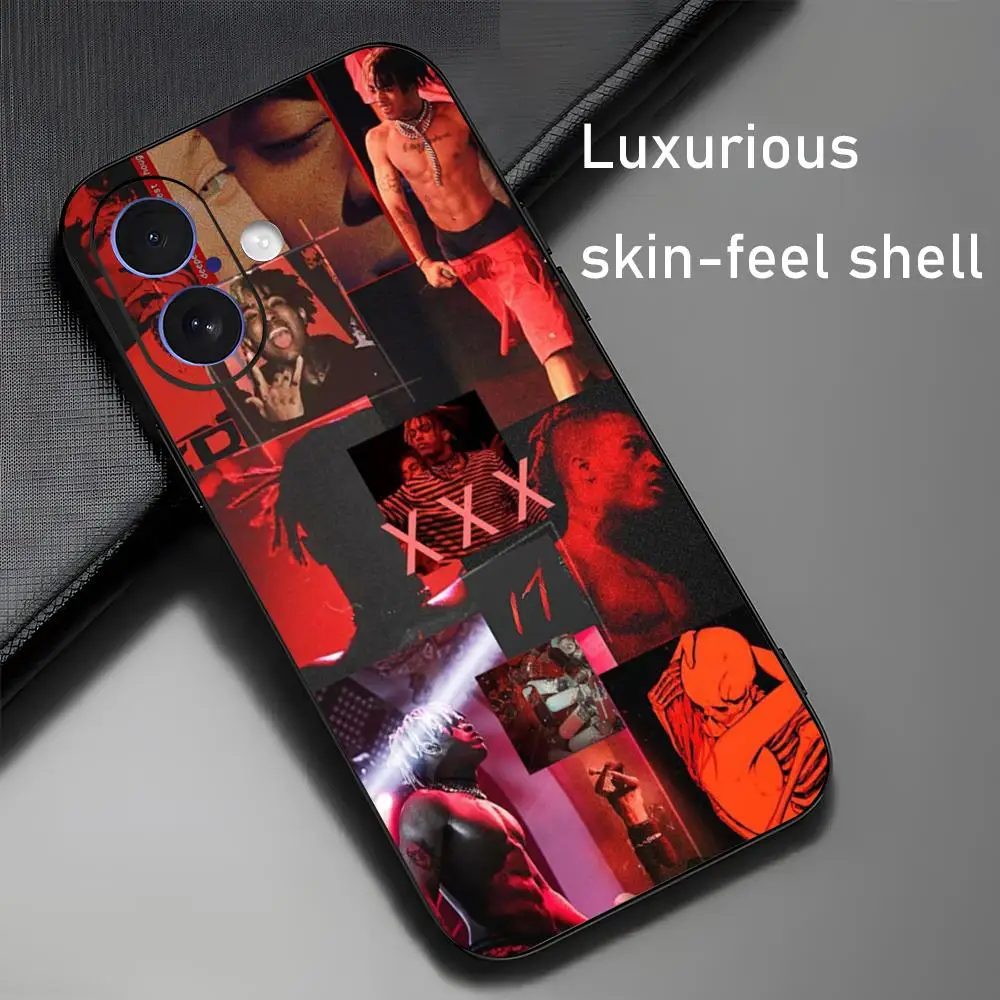 Album X-xx T-TentacionS LOOG Phone Case For iPhone 16 15 14 13 12 11 X XR XS 8 Plus Mini Pro Max Soft black Shockproof Cover