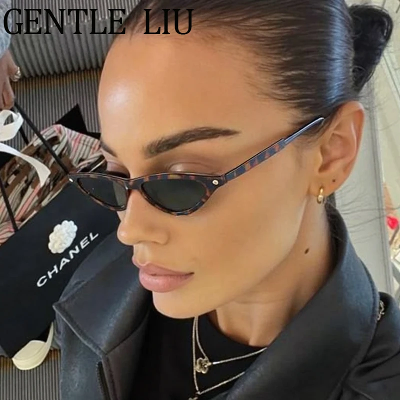 

Sexy Cat Eye Sunglasses Women Y2K Punk 2025 Luxury Brand Trendy Vintage Triangle Sun Glasses Outdoor For Ladies UV400 Eyewear