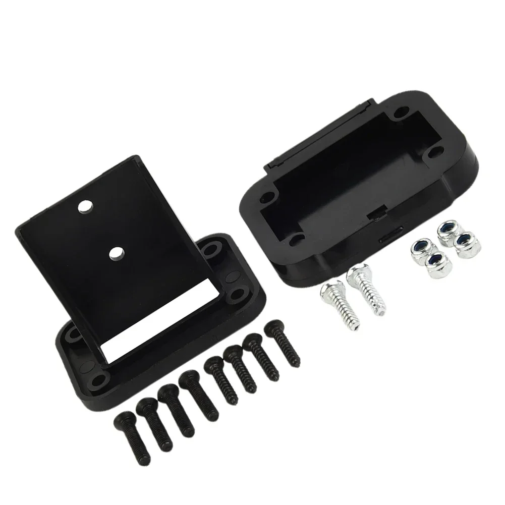 

Charging Panels Socket Panel Bracket 50A Panel Accessories Black Parts Useful For Anderson Socket Panel Portable