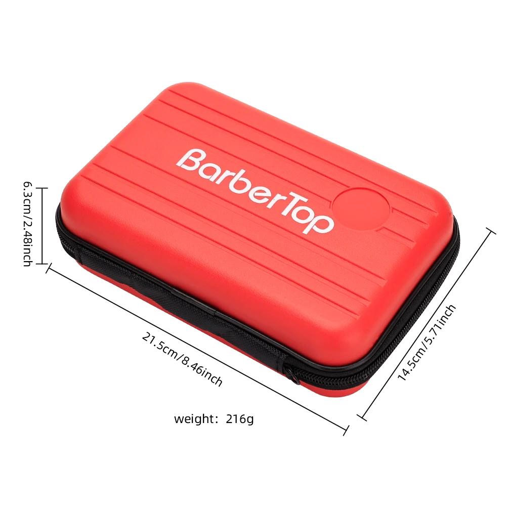 Waterdichte kappersschaartas Reistas voor het knippen van haar Kam Gereedschap Opbergkoffer Multifunctionele make-upborstelorganizer voor salon - afbeelding 1
