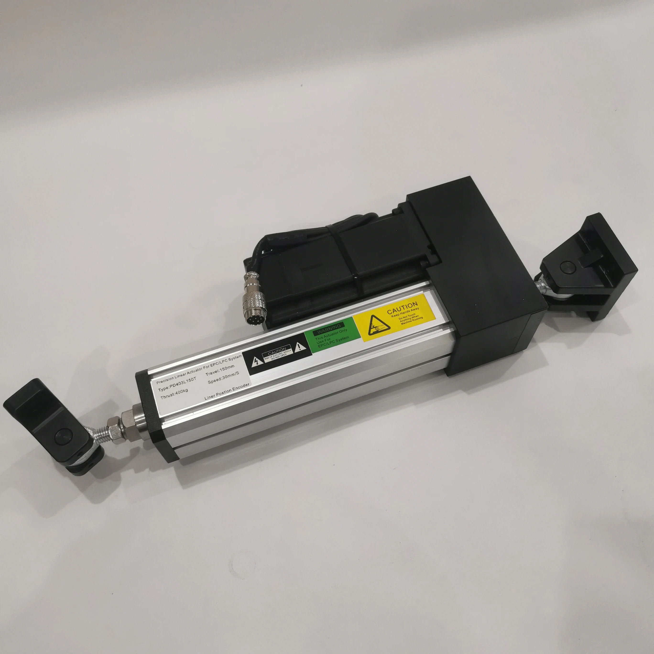 PD403L150T Precision Linear Actuator For EPC/LPC System Travel:150mm Thrust:400kg Speed:30mm/s