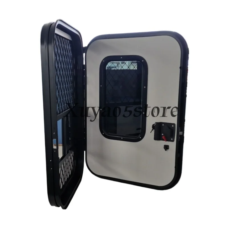 Single-point lock RV door Trailer RV water drop door