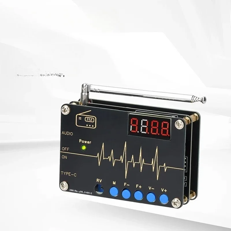 

Радиокомплект RDA5807M: детали для самостоятельной сборки и пайки