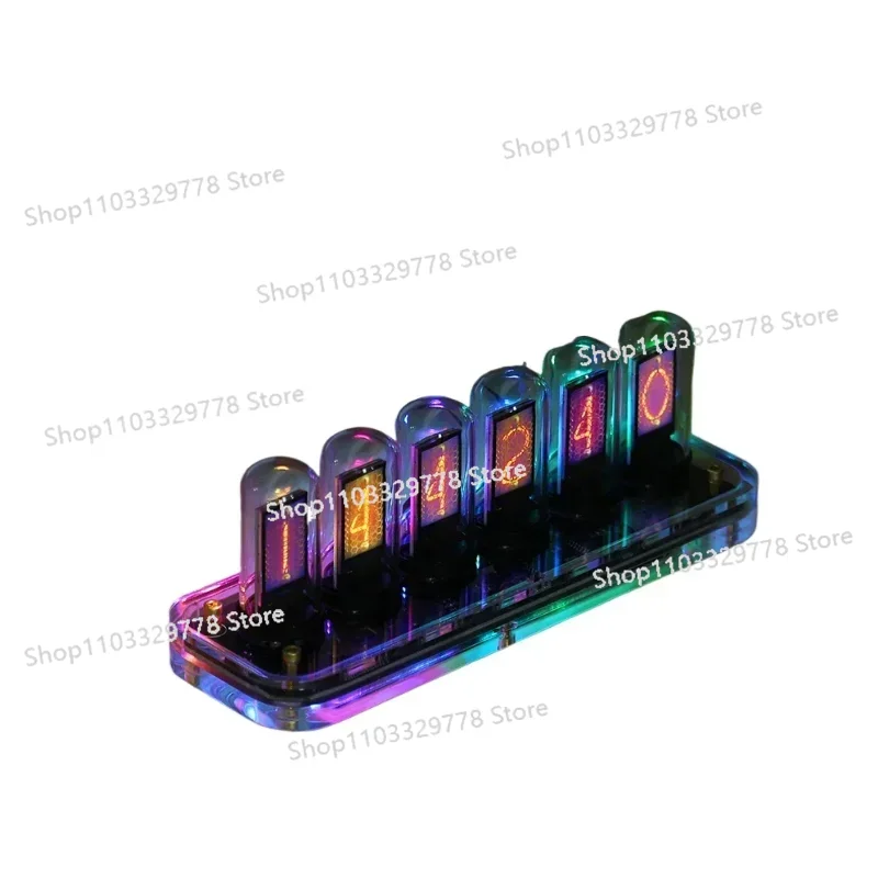 Tube RGB Glow  Clock Desktop Ornament Esports Gift Destiny Stone Gate