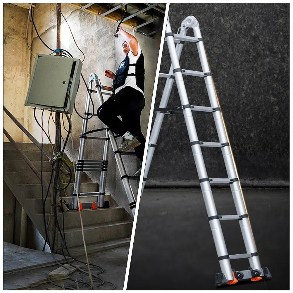 

6pcs Slips Ladder Feet Mat Plastic Foot Cushion Durable Reusable Construction Facility Non Slips Ladder Feet Mat Components
