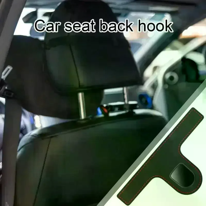 Car Rear Hook, Integrated Design For Sports Seats, Backseat Hanging Hook, Universal Car Interior Storage Accessory