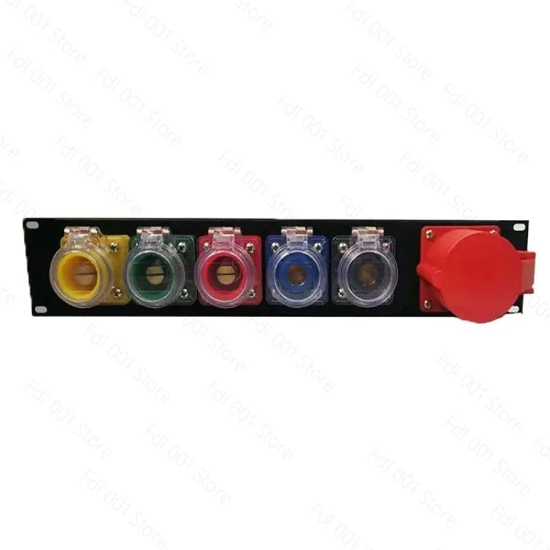 Audio LED Large Screen Power Box Power Head Plug Socket Drop-resistant Straight-through Box 200A Rhino Plug American Style