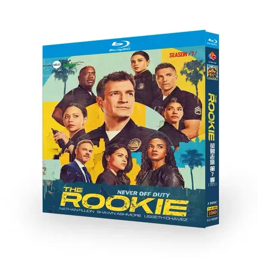

Rookie Blue Season 7 Blu-ray High Definition US TV Series BD Disc Box Set with Chinese and English Subtitles