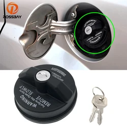 Car Locking Fuel Tank Filler Cap with 2 Keys for Jeep Gladiator Wrangler/Ram 1500 2500 3500/Chrysler 200 300/Dodge/Promaster