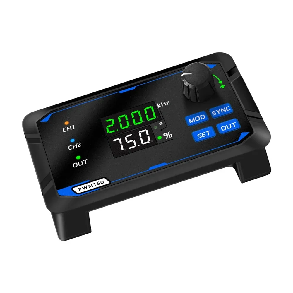 120 Mm X 80 Mm X 25 Mm Signal Generator Frequency Duty Cycle Generator Frequency Duty Cycle 0-360 Phase Adjustment
