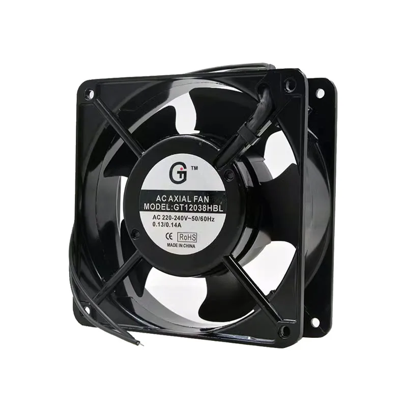 

NEW ORIGINAL GT12038HBL AC 220v 0.14A 12038 120*120*38mm 12cm COOLING FAN RADIATOR