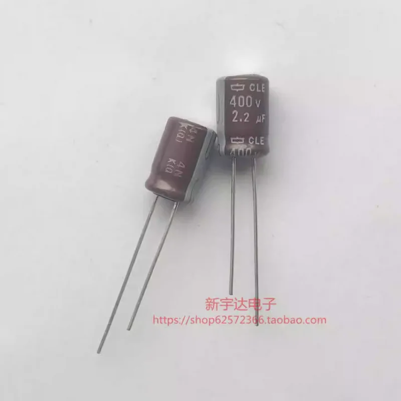 10-100PCS Black Diamond 400V2.2UF 8X11.5 CLE high-frequency low resistance 2.2UF400V electrolytic capacitor