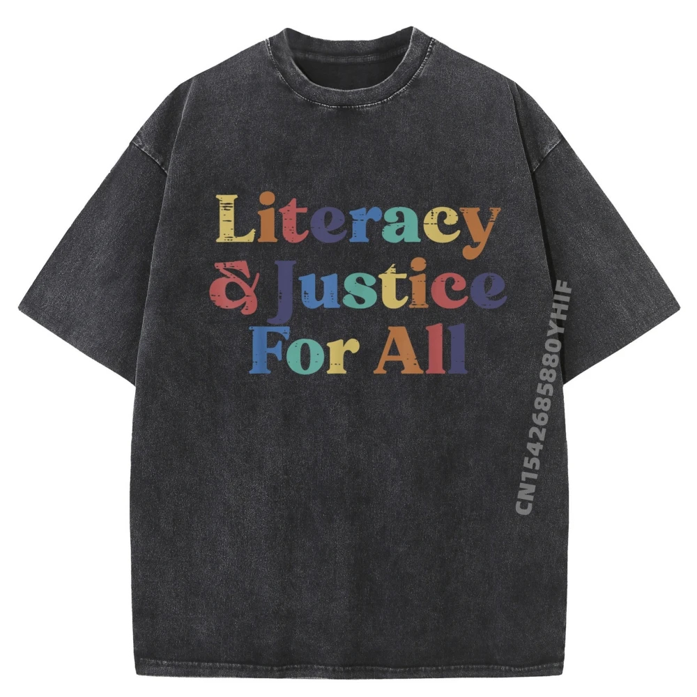 

Грамотность Справедливость Чтение книг Читание библиотекарь Мужские черные футболки с рисунком Мужская одежда Забавная стираная футболка