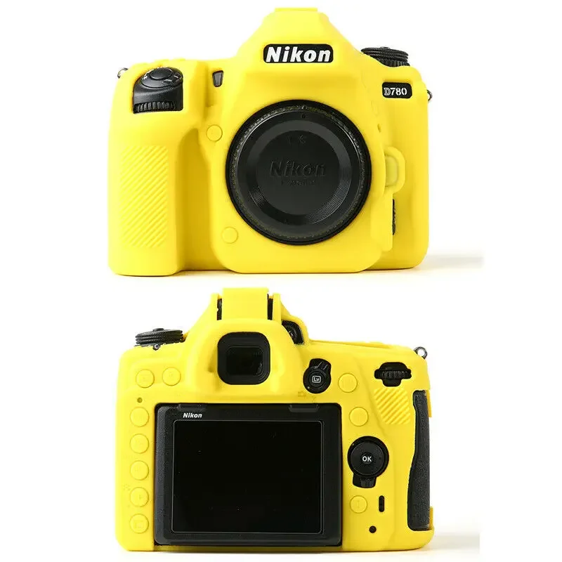Funda de silicona suave para cámara Nikon D780, funda protectora para el cuerpo, funda de goma para el cuerpo, bolsa para cámara DSLR