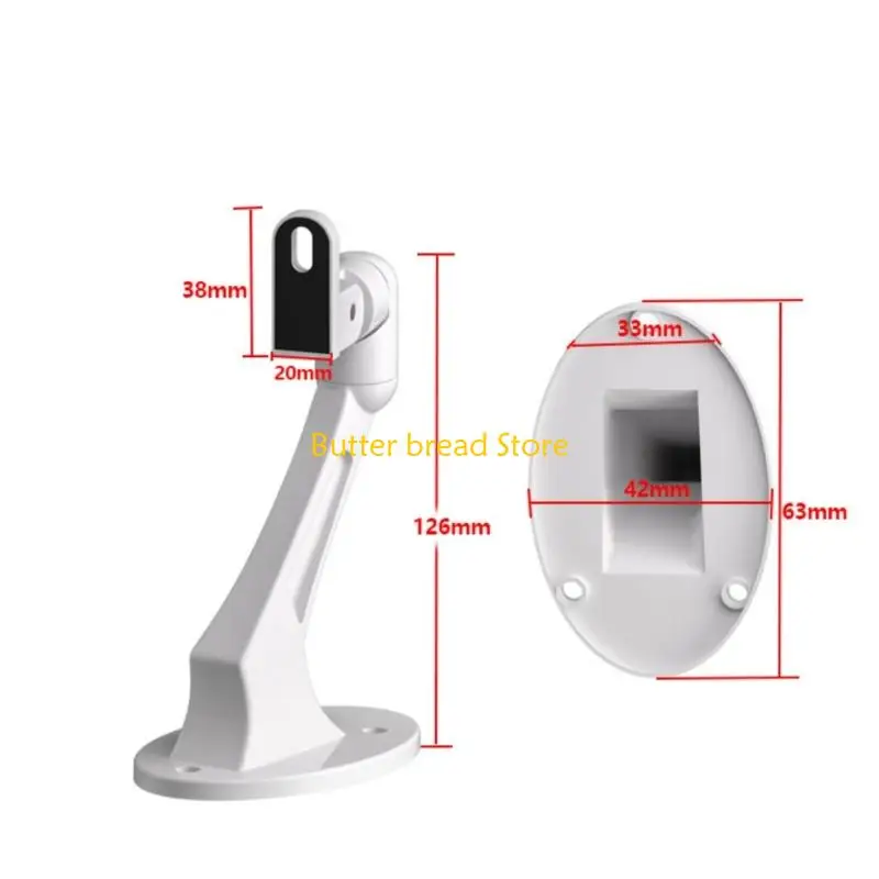 W89C Security Camera Mounting Accessories CCTV Camera Bracket for CCTV Camera Wall Mount Bracket Outdoor Wall Corner Bracket