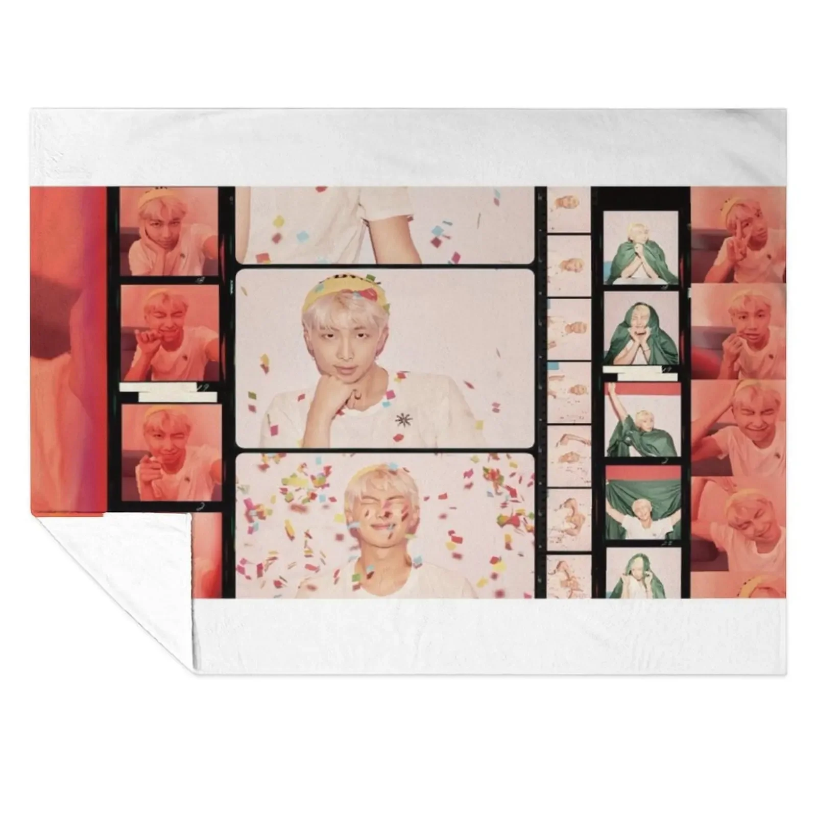 

RM Throw Blanket Plush Single For Baby for sofa Blankets