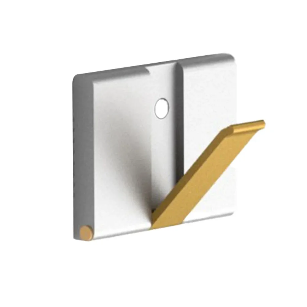 Sleek & Functional Wall Hooks Made From Reliable Space Aluminum Material For Organizing Clothing & Accessories