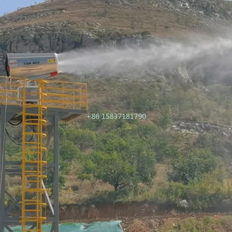 Hot Sale Fog Cannon Machine Dust Suppression Mining Area Odor Controlling Fire Risk Mitigation Fog Cannon Machine for Jamaica