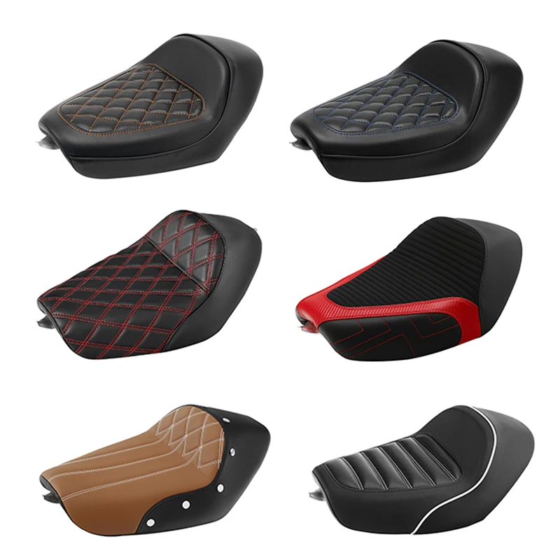 

Motorcycle Rider Driver Solo Seat For Harley Sportster XL883 1200 2010-2023