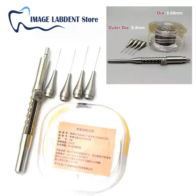 

Dental Broken Root Canal Pen Remover Dentistry Endo Restoration Stomatology Instrument Kit For Removing Broken Endo Files