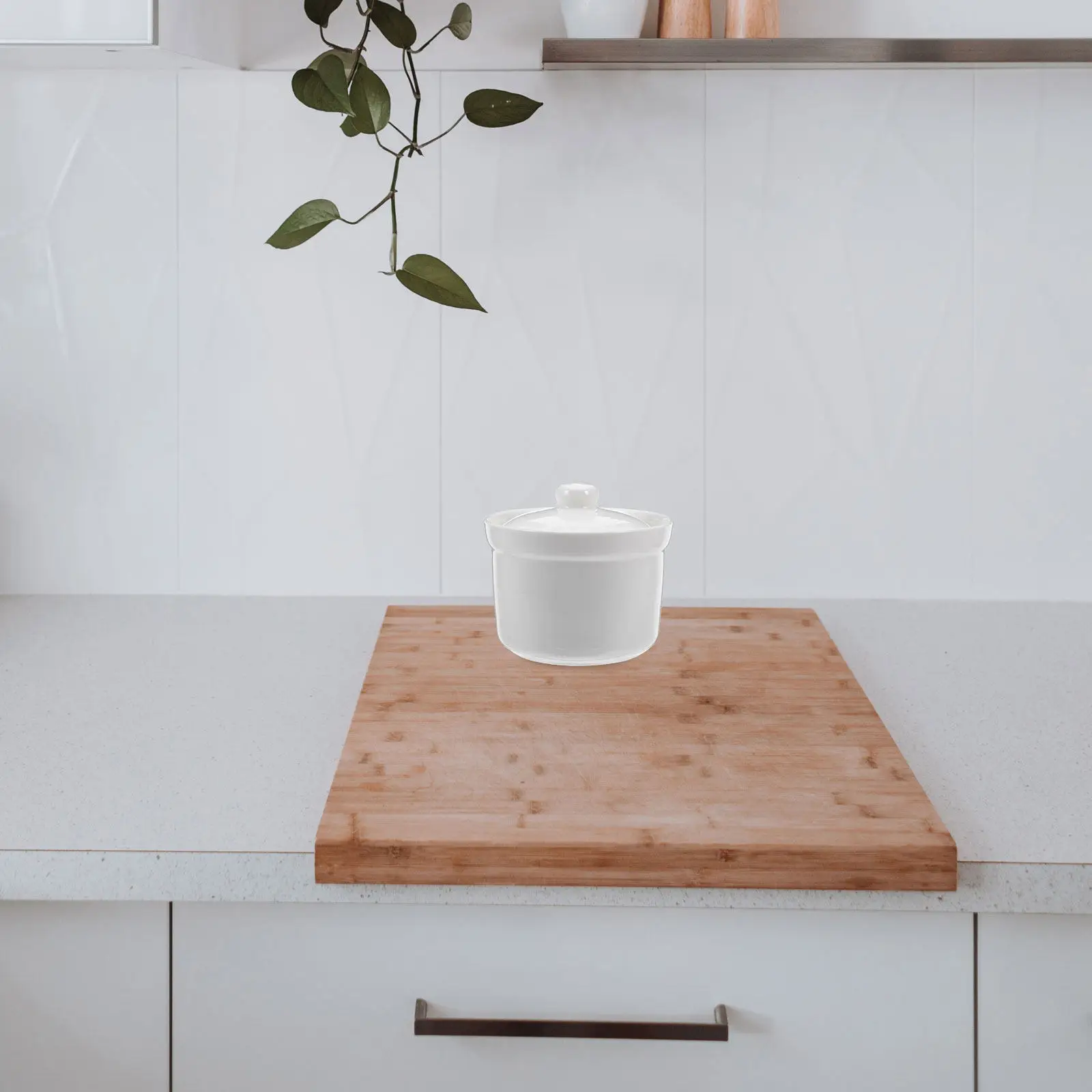 

Керамическая супница с крышкой, фарфоровая миска для супа, кухонная посуда, товары для дома