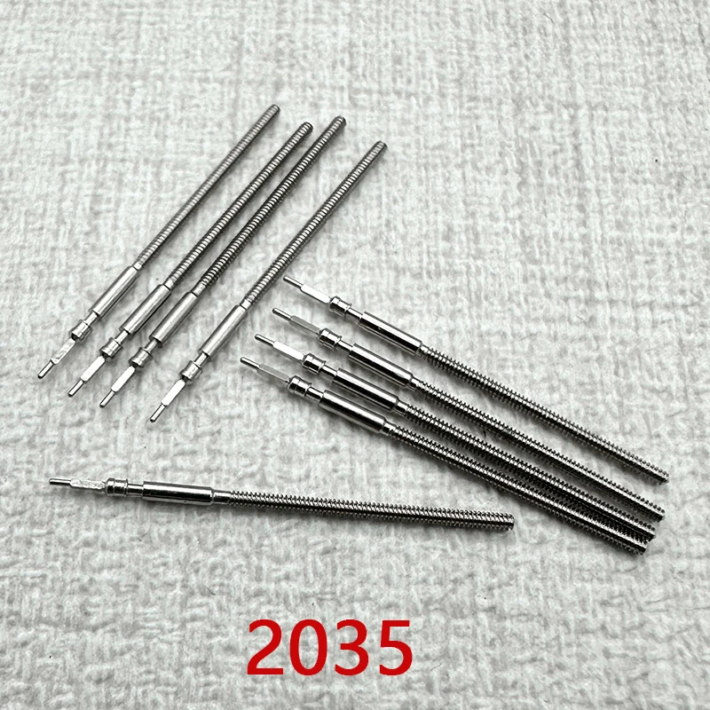 2035 Long Version Movement Crown Shaft Watch Repair Tool 2035 Movement Crown Shaft Fit For 2035 Movement—Steel Crown Shaft