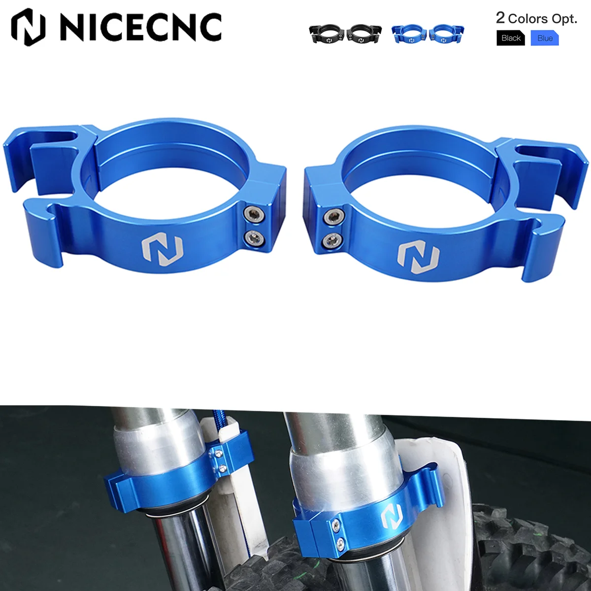 

NICECNC Dirt Bike Front Fender Retainer For Yamaha YZ85 YZ 85 2002-2018 2017 YZ80 YZ 80 1993-2001 Motocross Mudguard Stablelizer