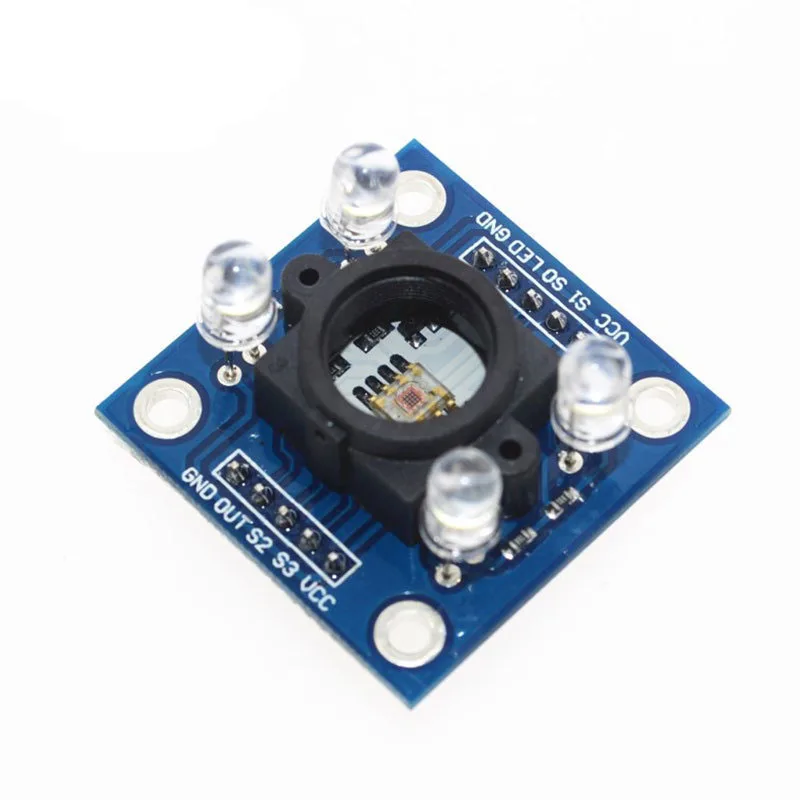1/2/5/10/20Pcs GY-31 TCS230 TCS3200 Color Sensor Color Recognition Module Color Sensing Module