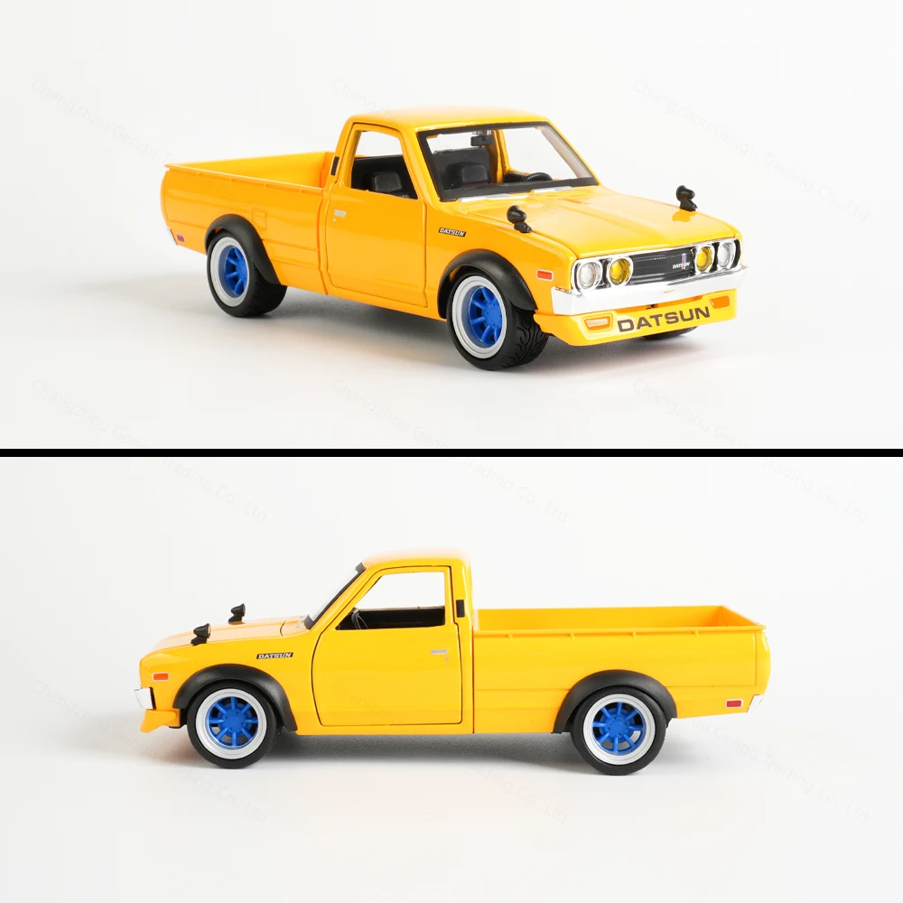 Maisto carro colecionável maisto 1:24 1973 datsun 620 brinquedos de carro colecionáveis modelo