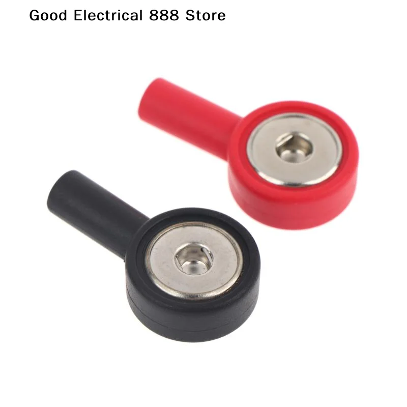 【G】1Pcs TENS Lead Wires Pin To Snap Connect Adapters Therapy Device Electrode Wire 2mm Pin To 4mm Snap Connector