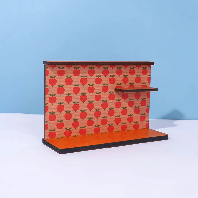 

1:12 кукольный домик, миниатюрная книжная полка, настенная фоновая доска, мебель, домашняя модель, декор, аксессуары для игрушек