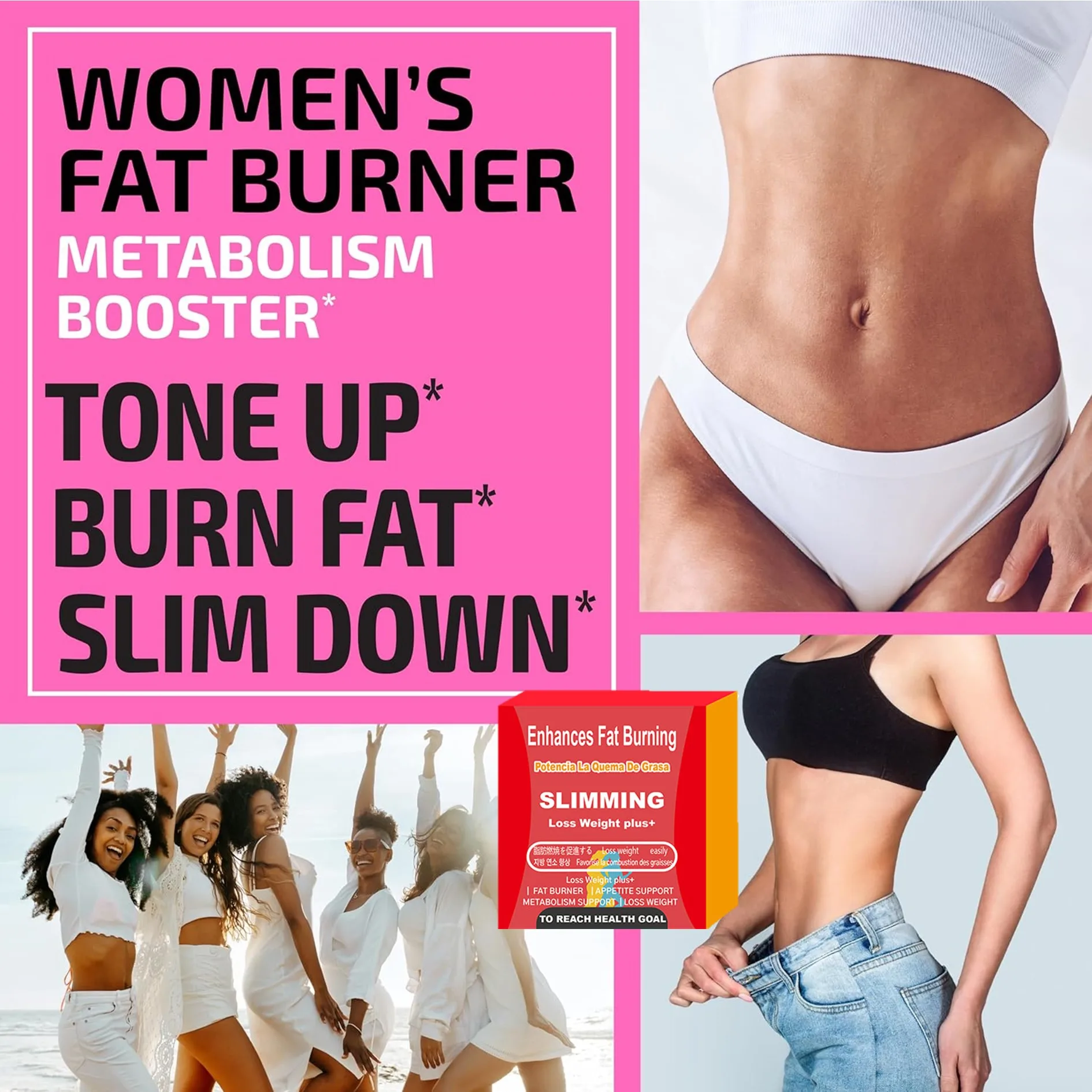 

Slimming Body Shaper-Fat Burning with Extreme Weight Loss rapidly Effective Healthy weight management for Stubborn fat reduction