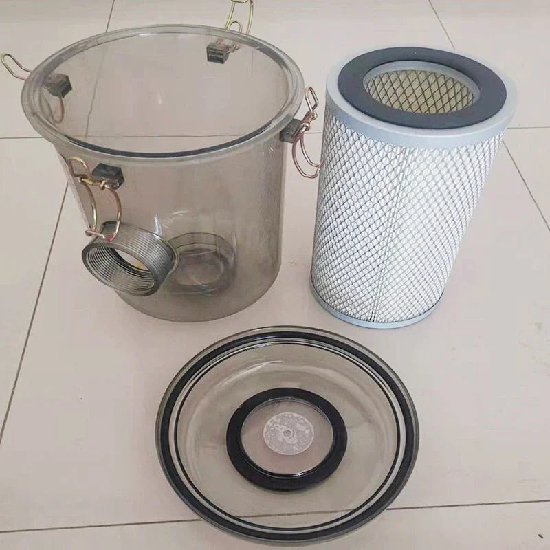 Fully Transparent Vacuum Filter Fan Intake Air Filter Assembly Translucent Dust Filter F006 2 Inches