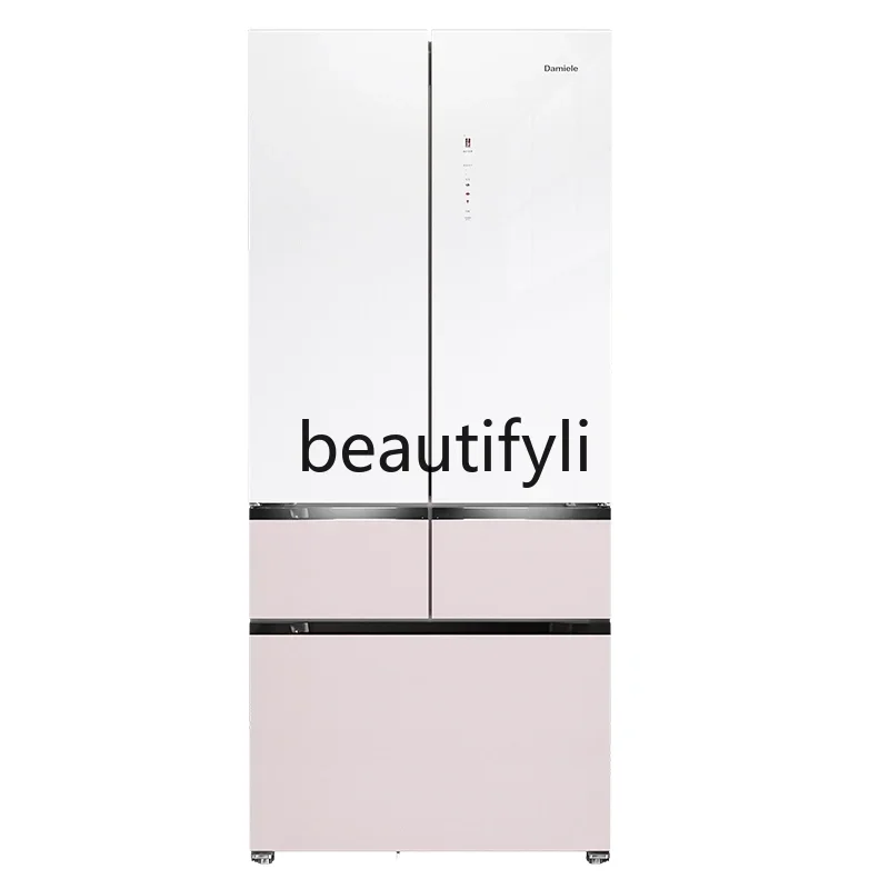 

Z189 516L ультратонкий французский многодверный встроенный розовый холодильник соответствующего цвета, первоклассный с воздушным охлаждением и без мороза