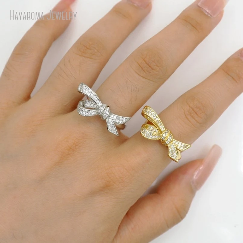 

10Pcs Wholesale Metal Bowknot Copper Ring RM51045