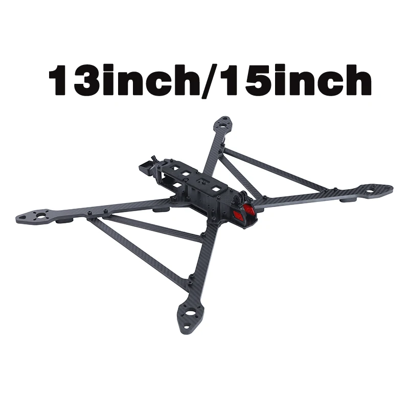 

APEXEVO 13 Inch /15 Inch FPV Drone Frame Kit - 564mm/662mm Carbon Fiber X-Type Quadcopter, Compatible with DJI O3/O4 Air Unit,